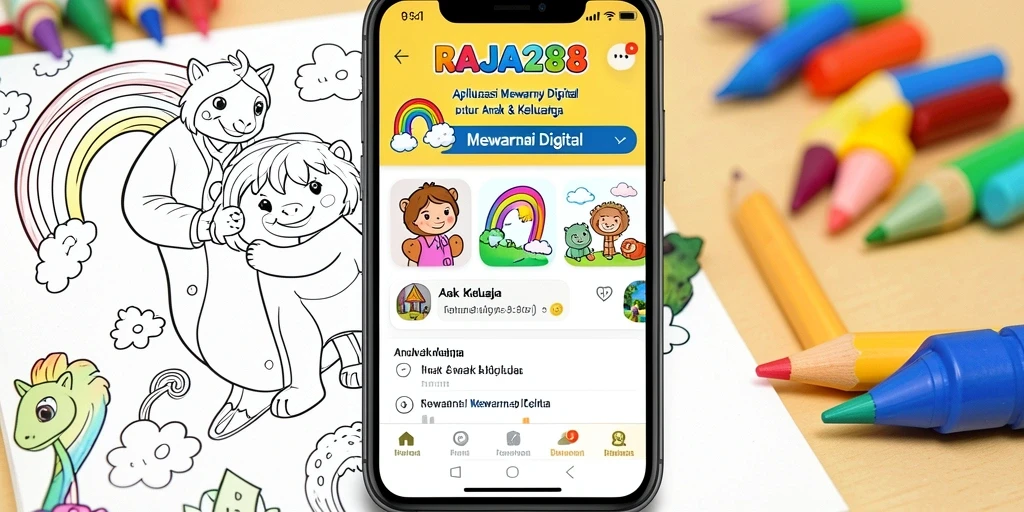 Tampilan antarmuka RAJA288 yang menarik dan intuitif untuk anak-anak.